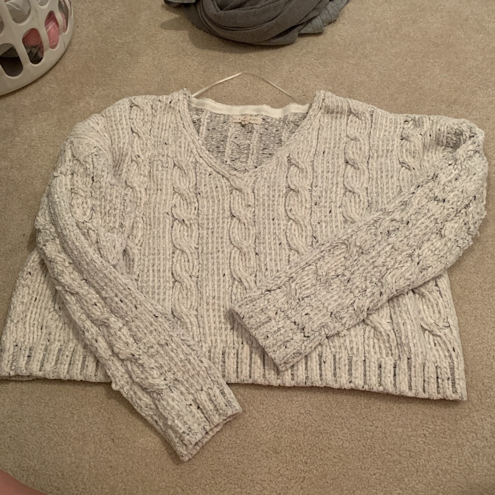 Cream colored sweater